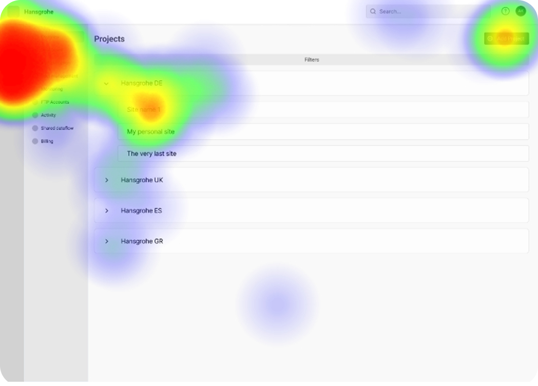 Unmoderated usability tests with 13 participants to validate the new navigation